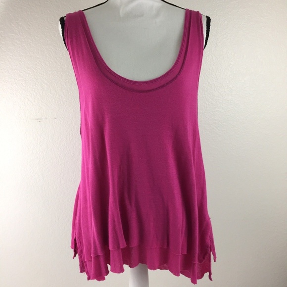 🔴We The Free Karmen Raceback Layered Tank Top - Picture 2 of 2